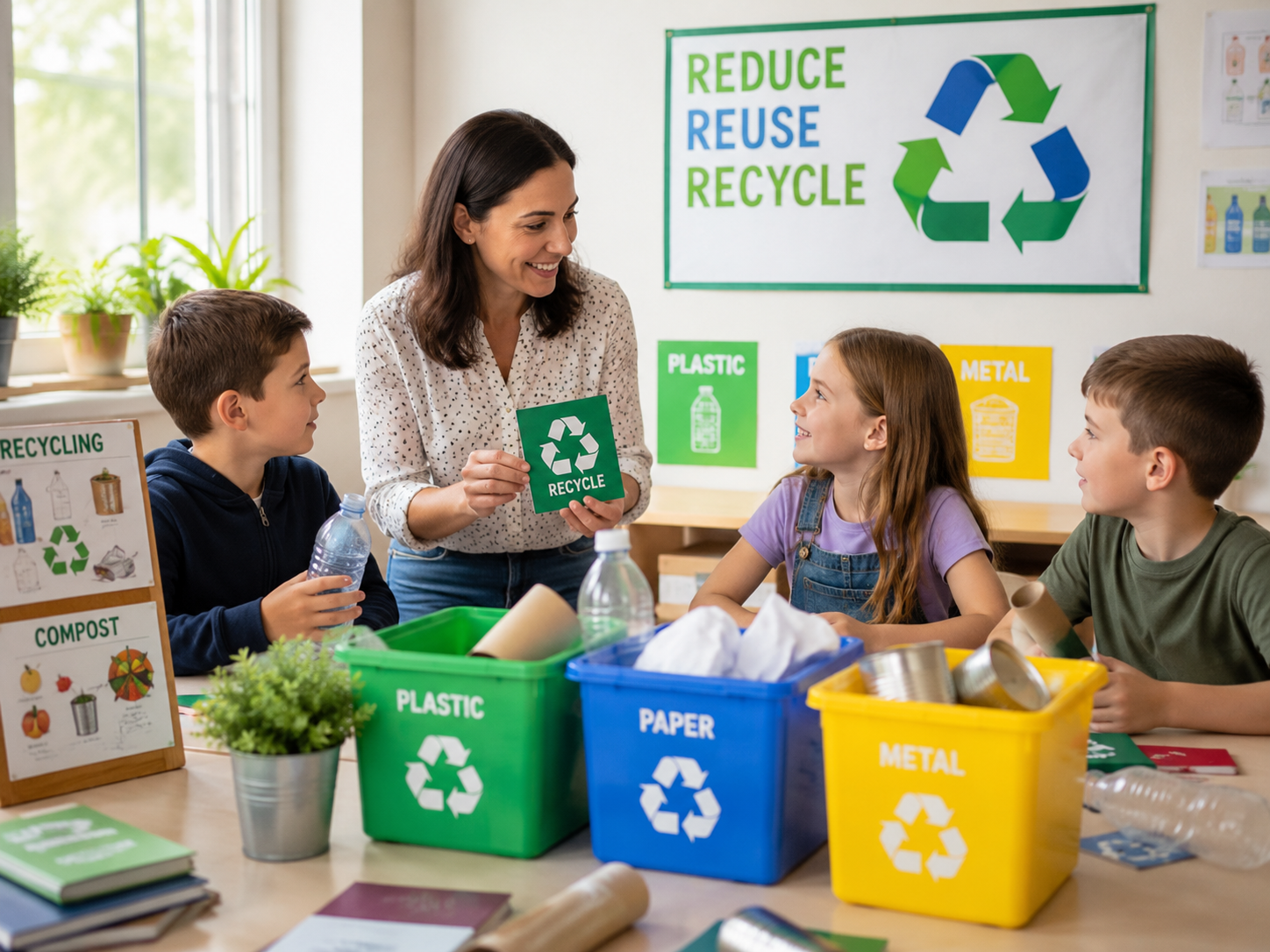 Taller de educación ambiental con estudiantes