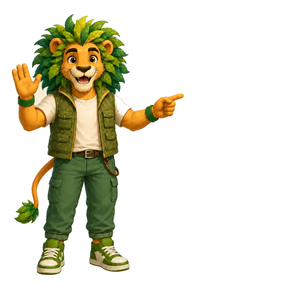 Reci León dando la bienvenida a la guía de reciclaje